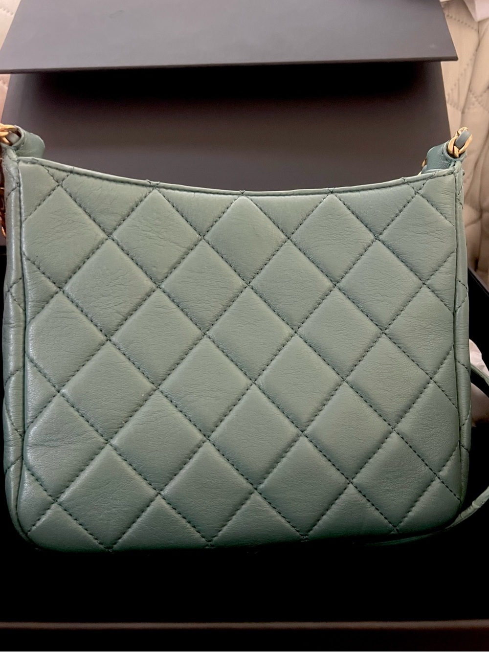 Chanel Small Hobo Chain Bag - Picture 5 of 8